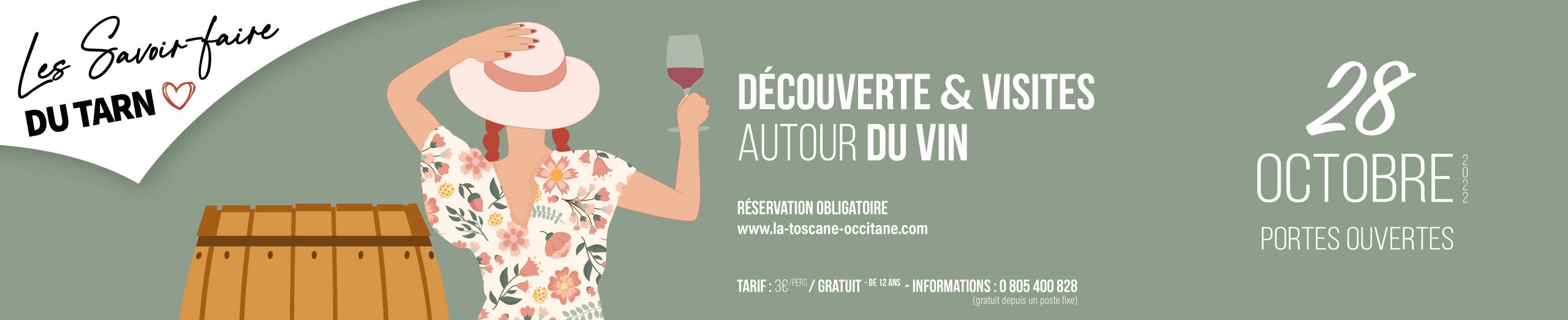 « Découverte et visites »  autour du vin.